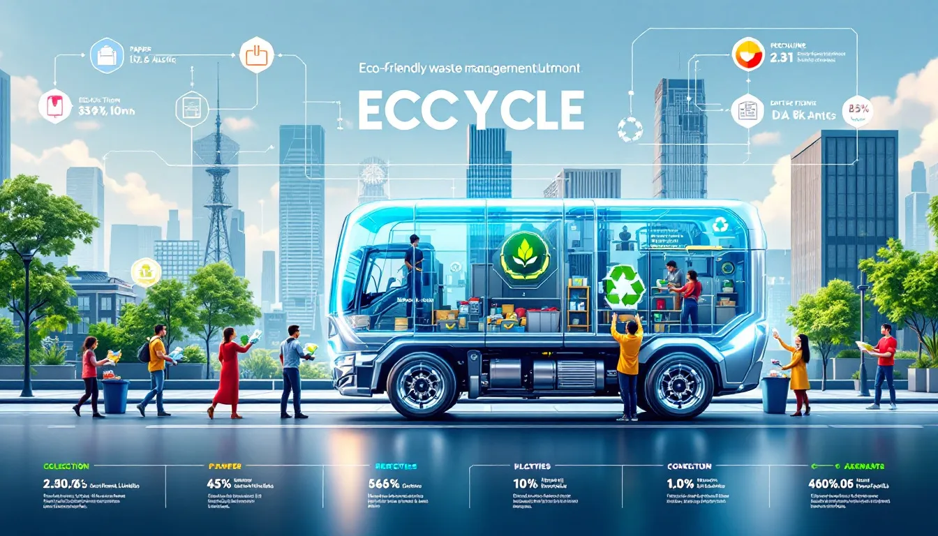 Eco-friendly waste management solutions in action.